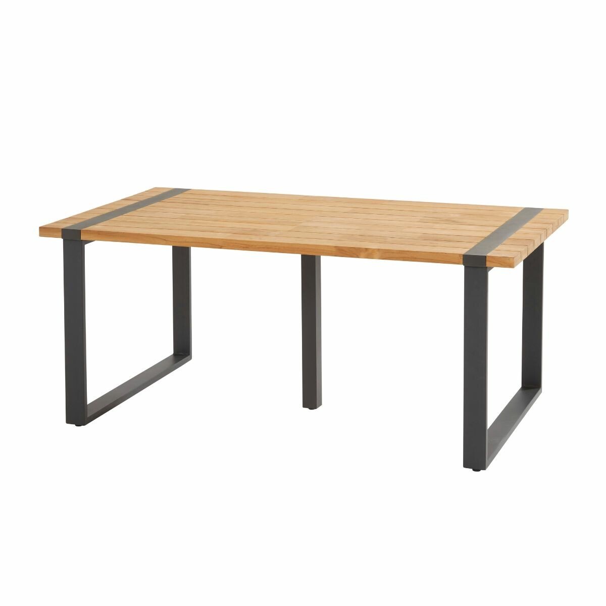Garden Impressions Lucas tuinset 5-delig bruin - Alto tuintafel 180x100 cm