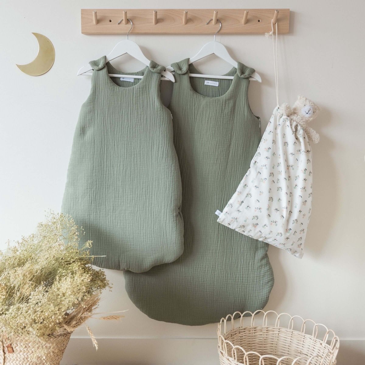 Cocoeko - Baby Slaapzak - 0-6m (70 cm) - 4 Seasons (TOG 2.0) - Groen