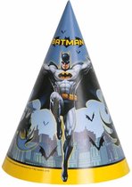 Batman Feesthoedjes 8 stuks - Multi Colour