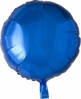 Wefiesta Folieballon Rond 45 Cm Navy