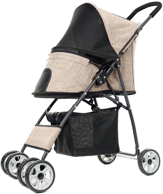 LOVPET® Hondenbuggy 2in1 Huisdieren - Wandelwagen - Blauw
