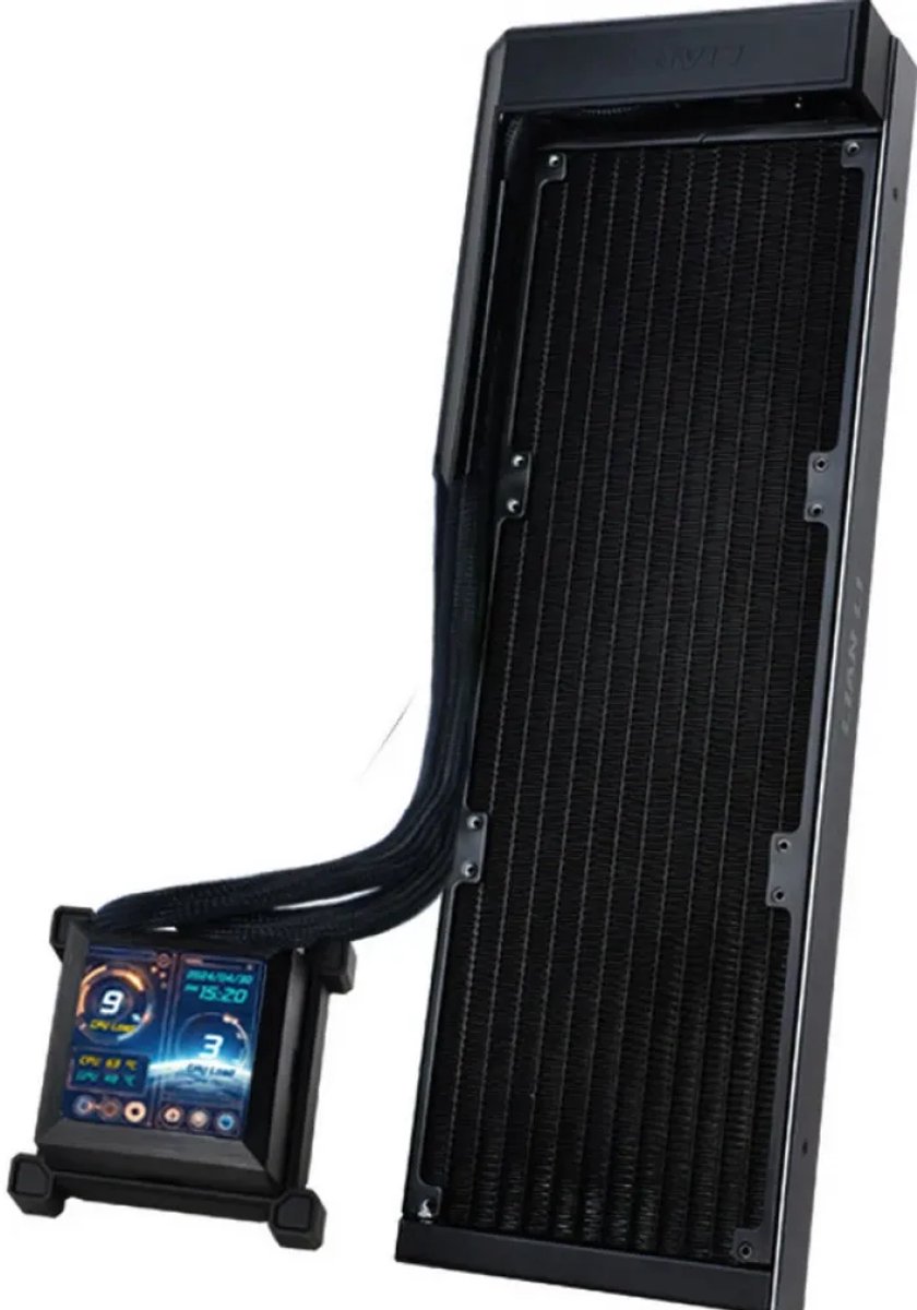 Lian Li Hydroshift Lcd 360N Black - Vloeistofkoelsysteem Processor - Afmeting koeler - afbeelding 2