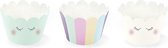 Unicorn Cupcake Vormpjes 6st