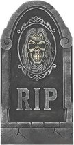 Crâne de pierre tombale d'Halloween 65x33cm