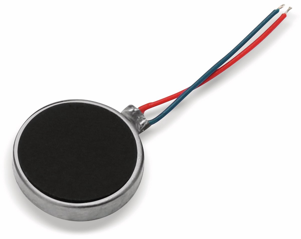 Miniatuur trilmmotor, 10x2,6 mm, 3 V-