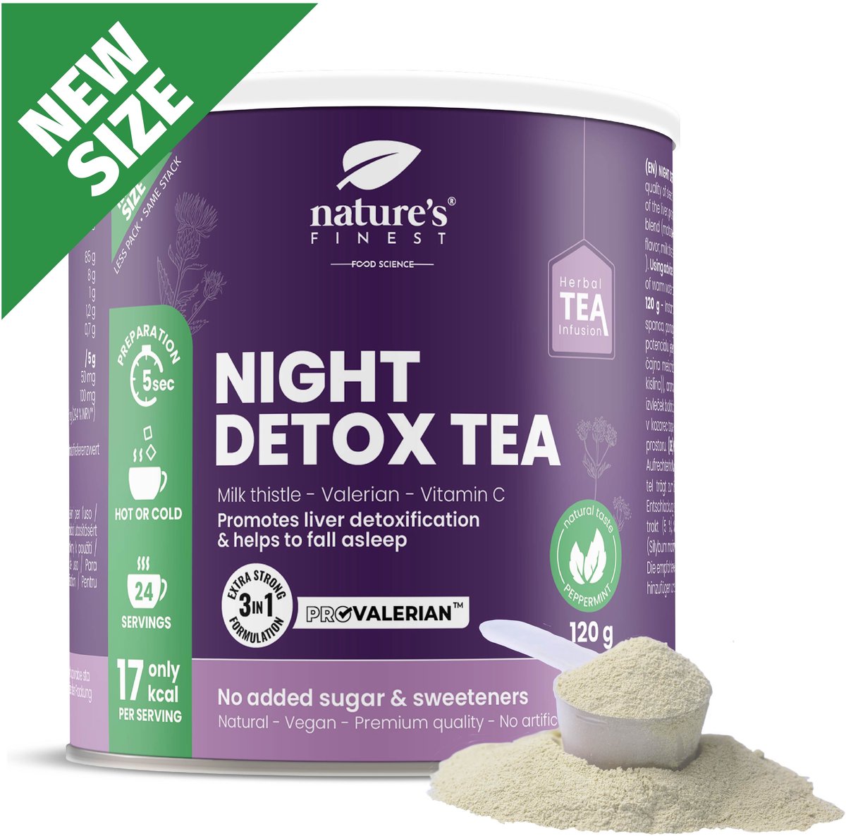 Goedkoopste Nature's Finest Night Detox Tea - nachtelijke detoxkuur - ondersteunt slaapkwaliteit - bevordert leverontgifting - natuurlijke lichaamszuivering - gezonde spijsvertering - zonder toegevoegde suikers - ontspanning en herstel tijdens de nacht