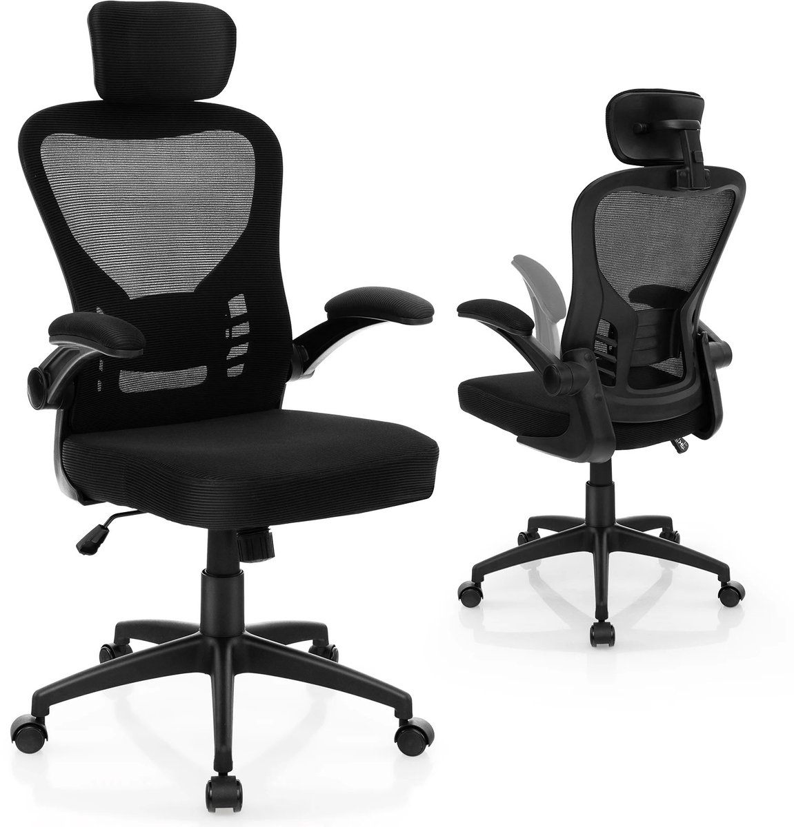 Mila Shop Ergonomische bureaustoel - Bureaustoel - Gamestoel - Stoel - Computerstoel - Kantoorstoel - Werkkamerstoel