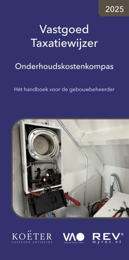 Vastgoed taxatiewijzer onderhoudskostenkompas 2025 - cover