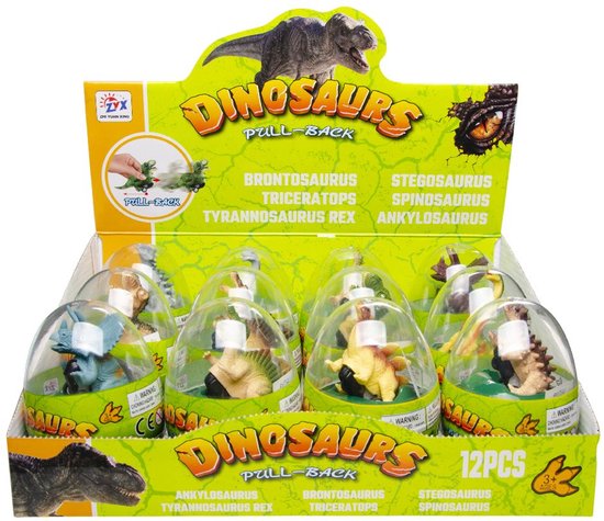 Duckiez Terugtrek Dinosaurus - 1 stuk
