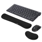Bol.com imoshion Ergonomische Polssteun voor Toetsenbord en Muis - Geschikt voor Computer en Laptop - Anti Slip - Zwart aanbieding