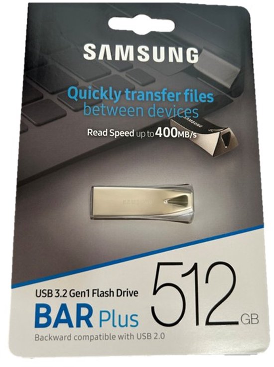 Samsung BAR Plus USB Stick Silver van Samsung — afbeelding 5