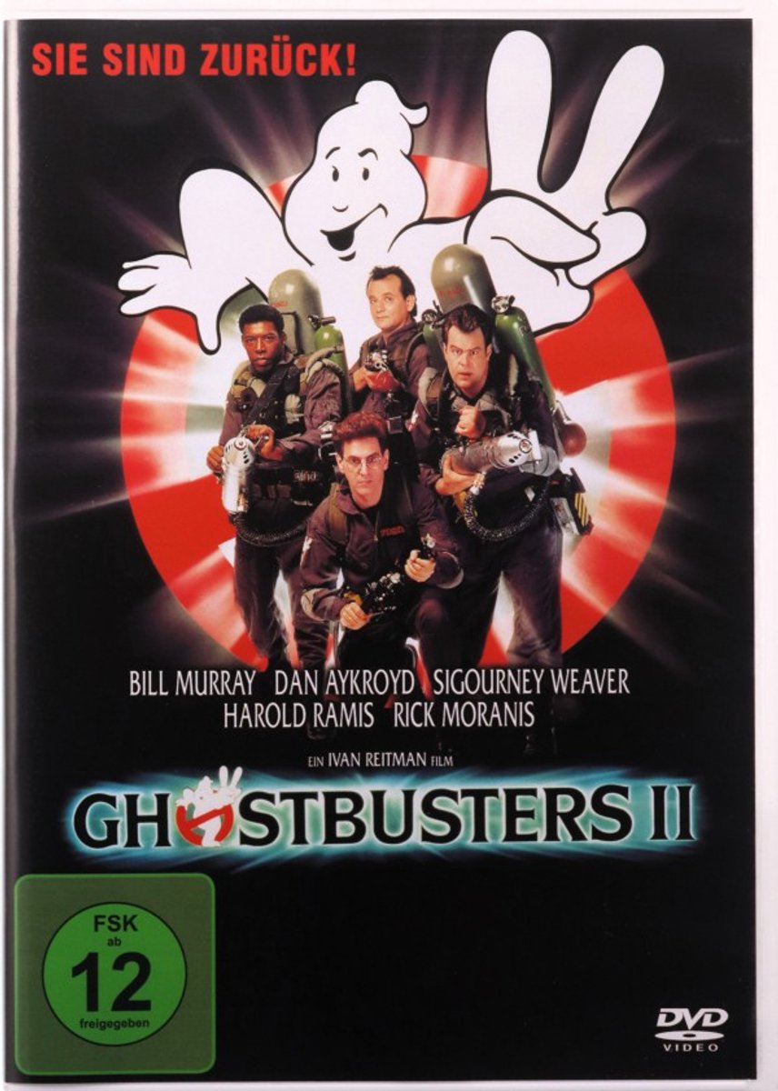 PLAION Ghostbusters II DVD HD Duits, Engels, Frans, Italiaans, Japans, Pools, Portugees
