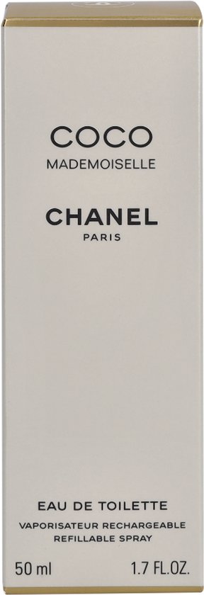 Doosje COCO MADEMOISELLE CHANEL PARIS EAU DE TOILETTE 50 ml.