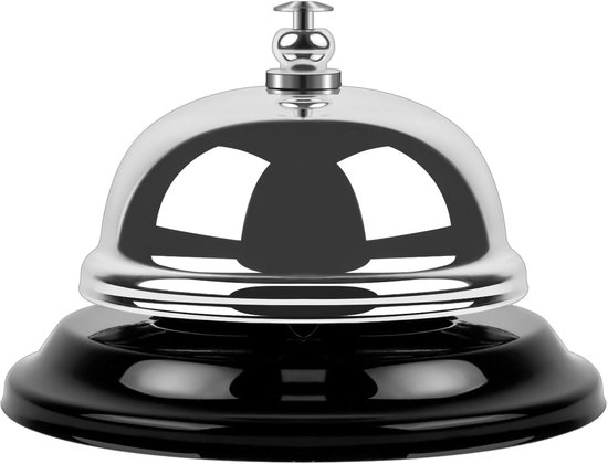 Sonnette de Bureau pour Service Hôtel, Sonnette en Acier, Anneau de Réception, Jouet de Cuisine