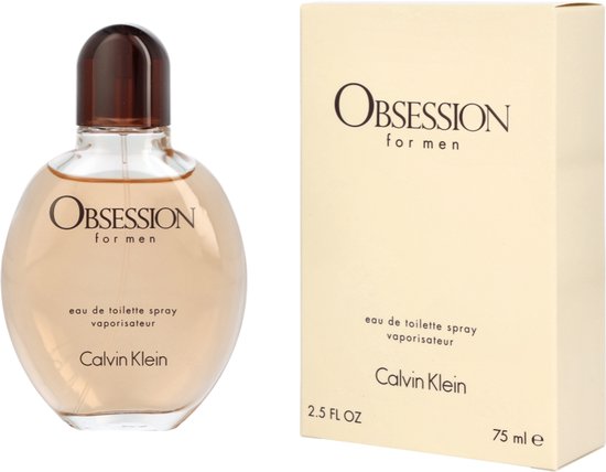 Calvin Klein Obsession 75 ml Eau de Toilette - Herenparfum
