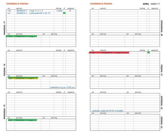 1blik École- Agenda du Plan EF 2025/2026 (édition standard)