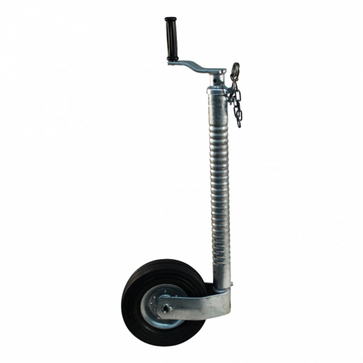 Neuswiel - 48 mm - geribbeld - 250 kg statisch draagvermogen - stalen velg - geschikt voor IFor Williams