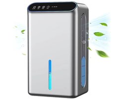 Filtre à air Bealive® - Sécheur d'air - Protection d'arrêt automatique - 7 lumières d'ambiance - Capacité : 2,5 L - 110|220V - 78W - 20x16x35 cm - Utile en cas de rhume des foins et d'allergies