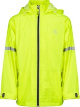 Ralka Waterdichte Regenjas voor Kinderen - Reflectie - Geel - Maat 140