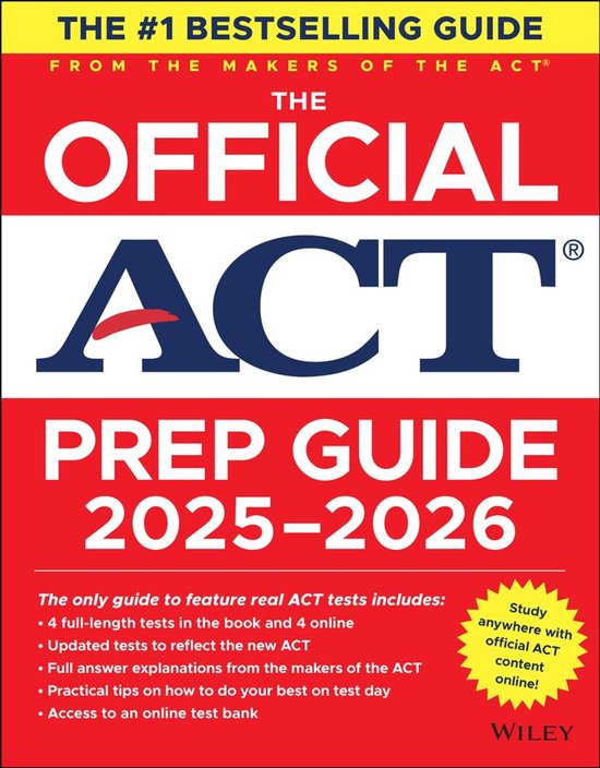 The Official ACT Prep Guide 2025 - 2026 - cover