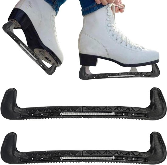 Paire De Protège-Lames Patins à Glace – Protection Robuste Imperméable Pour Enfants Et Adultes – Hockey, Artistique, Loisir