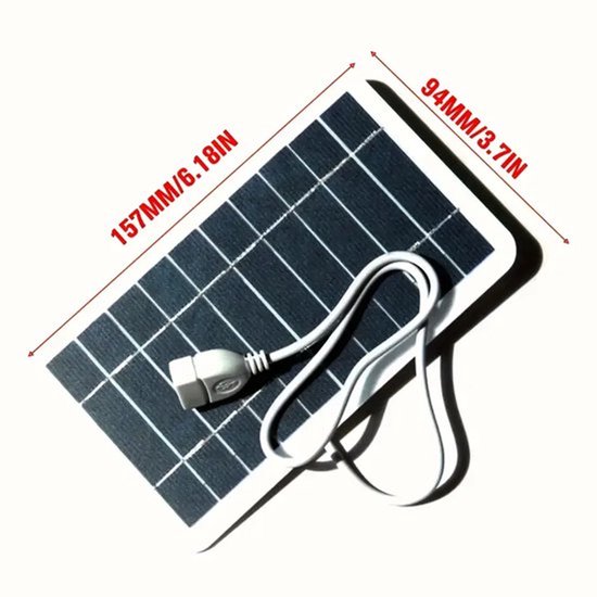 20000 mah zonnepaneel solar charger 5 w 5v - 2a opvouwbaar zonnepaneel oplader dual usb mobiele draagbare power bank - color- blue kopen? | Korting tot 5