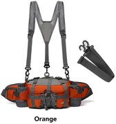 PolkaHome® Heuptas – Heuptasje & Heuptassen Anti-diefstal – Outdoor Wandel Sport Telefoon Tas | Crossbody Tas voor Buitenactiviteiten – Vissen, Wandelen, Kamperen – Schouderzak met Verstelbare Band | Luxe Dames Heren Wandelen Tas – Reisheuptas – Heup
