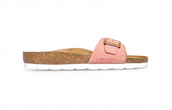 Rohde Alba Velourleder | Dames pantoffels | Voor Buiten - 6071
