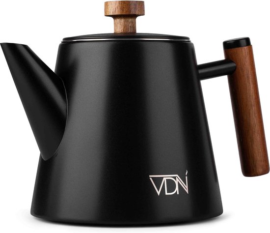 Dubbelwandige theepot met filter