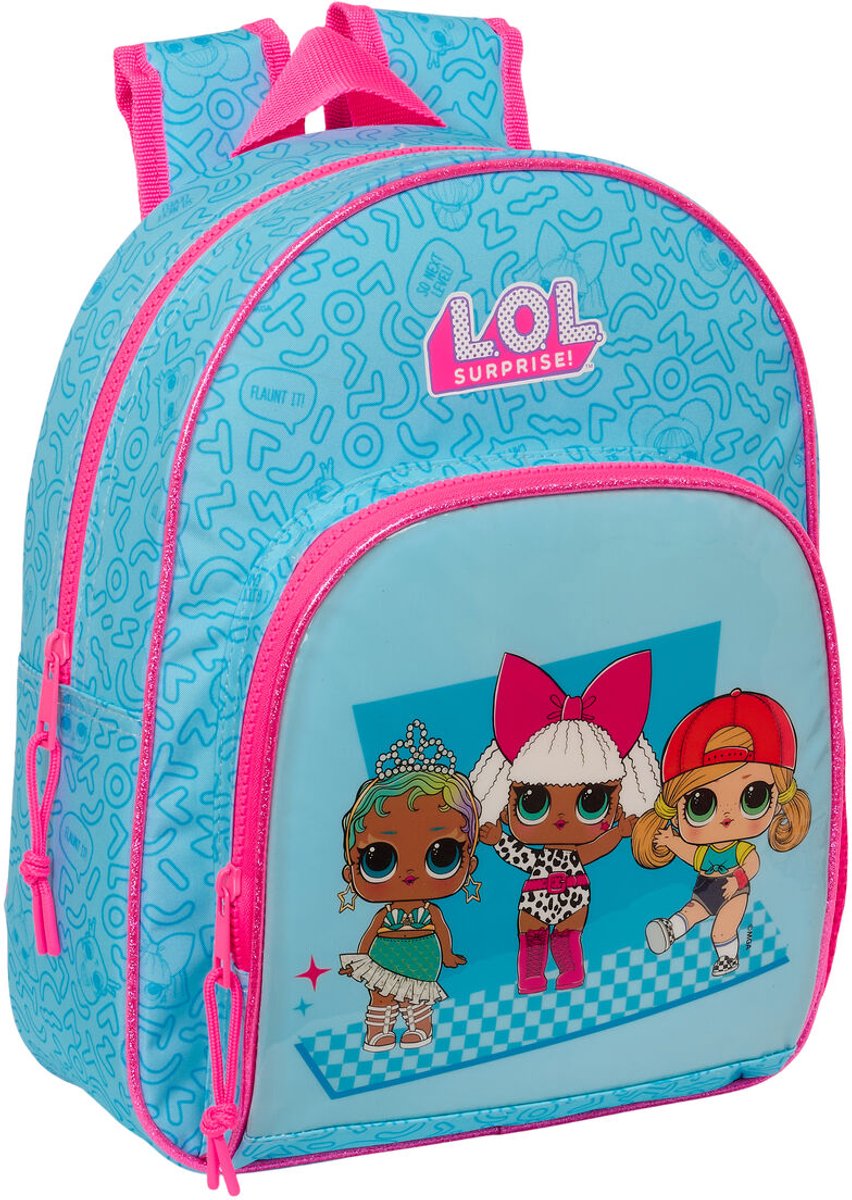 Schoolrugzak LOL Surprise! Divas Blauw 28 x 34 x 10 cm