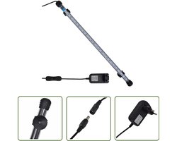 vidaXL LED-aquariumlamp - 48 cm - Blauw licht Aquariumpomp - Aquarium Verlichting - Led Aquariumlamp - Aquarium Accessoires - Visbak