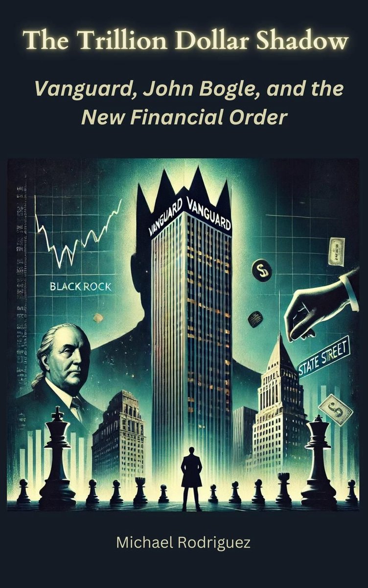 Omslag van The Trillion Dollar Shadow: Vanguard, John Bogle, and the New Financial Order