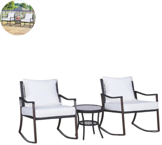 Yaheetech 3-delige Bistroset Balkonset Tuinset Met Stoelen Tuinmeubelen Set Twee Zitkrukken Tuinmeubelen In Antieke Stijl Gegoten Aluminium Brons Yaheetech 3-delige Bistroset Balkonset Tuinset Met Stoelen Tuinmeubelen Set Twee Zitkrukken Tuinmeubelen In Antieke Stijl Gegoten Aluminium Brons