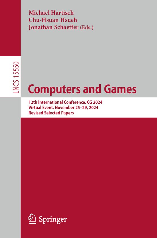 Lecture Notes in Computer Science15550- Computers and Games - cover