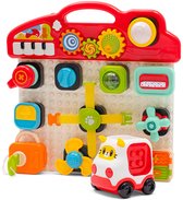 Montessori Busy Board Peuters voor 2 Jaar Oude Jongens Meisjes, 8 in 1 Montessori Busy Board Peuters voor 2 Jaar Oude Jongens Meisjes, 8 in 1