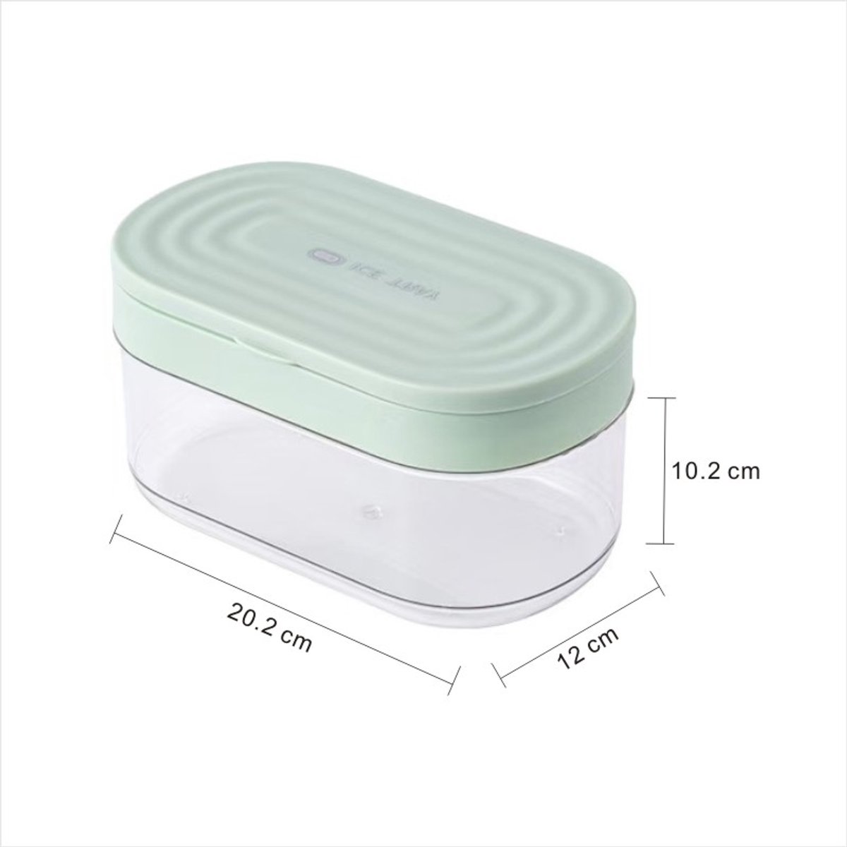 [WESHEIR]-[Siliconen IJsblokvormen]-[28 IJsblokken]-[Groente]-[ice cube tray]-[makkelijk te gebruiken]