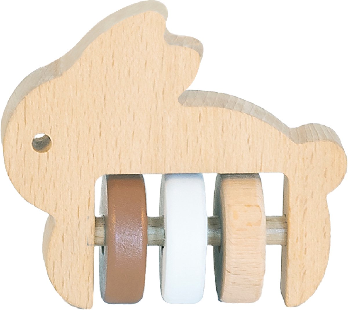 BAMBAM Wooden Rabbit Rammelaar
