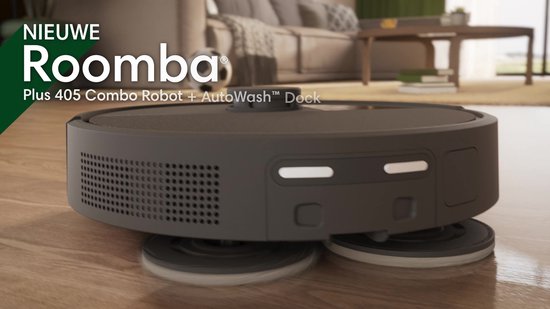 iRobot Roomba Plus 405 Combo Robot - Autowash Dock