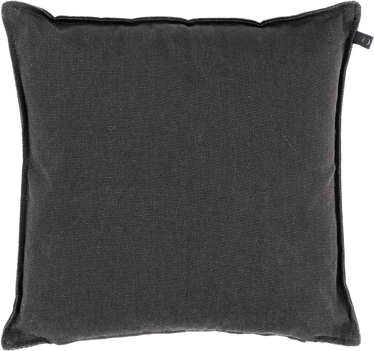 Overseas Canvas Kussen - 60 x 60 cm - Black