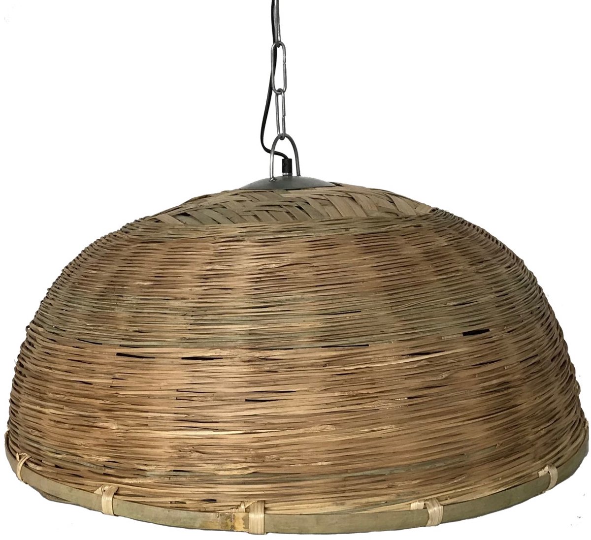 by Mooss - Hanglamp - Riet - Naturel - Bruin - 70cm
