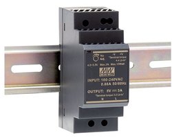 Mean Well HDR-30-24 DIN-rail netvoeding 24 V/DC 1.5 A 36 W Aantal uitgangen: 1 x Inhoud: 1 stuk(s)