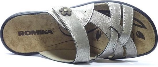 Romika -Dames - zilver - slipper - muiltje - maat 39 | bol.com