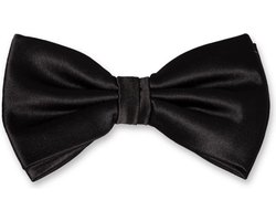 Sorprese Strik - Zwart - Vlinderdas - Vlinderstrik - Vlinderdassen - Satijn - Voorgestrikt - Cadeau