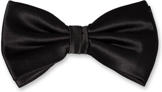 Nœud papillon Sorprese - Zwart - Nœud papillon - Nœud papillon - Noeuds papillons - Satin - Pré-noué - Cadeau