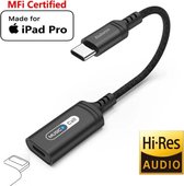 Bol.com 2023 Type C Bliksem Audio Adapter | Geschikt voor Ipad Pro Air 2022 Air 4 7 8 Mini 6 Macbook Air Usb C Naar Ios Hoofdtel... aanbieding