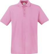 Fruit of the Loom Premium Polo Shirt Roze XL