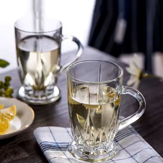 Espressoglas - Dubbelwandige koffieglazen - set van 6 stuks