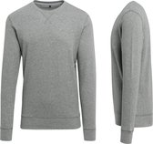 Senvi - Crew Sweater Long - Kleur: Sport Grijs - Maat M