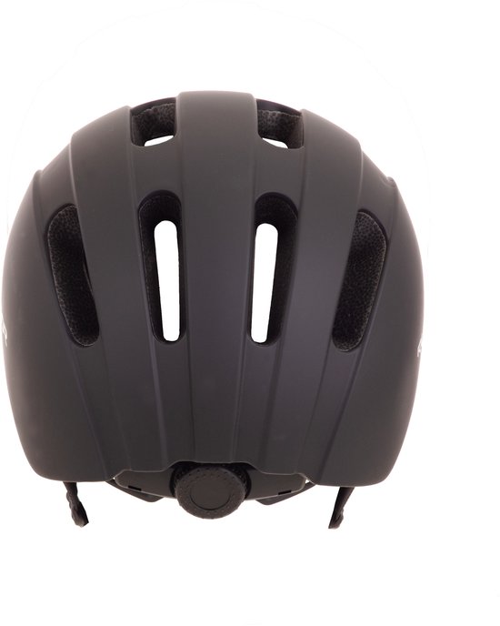 Rucanor City Flow Fietshelm (EN 1078) - Verstelbaar met Draaiknop - Lichtgewicht - Maat L 58-61 cm - Zwart - Fietshelm - Skatehelm — afbeelding 4
