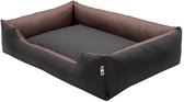 Hondenmand Cordura XXXL – Zwart + Bruin - 125 x 90 x 24 cm